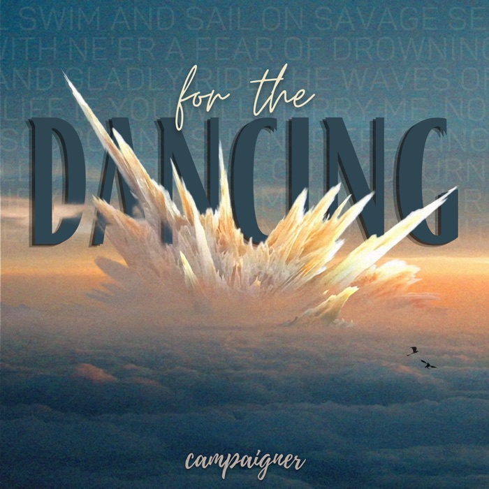 For the Dancing cover - an explosion of light above the clouds