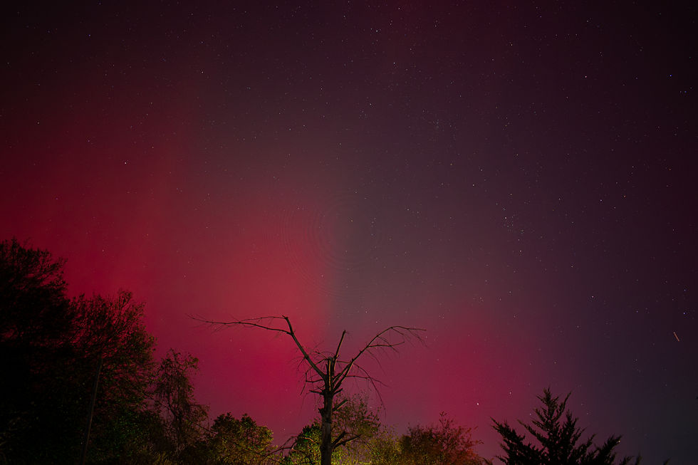 Aurora over West Tennessee