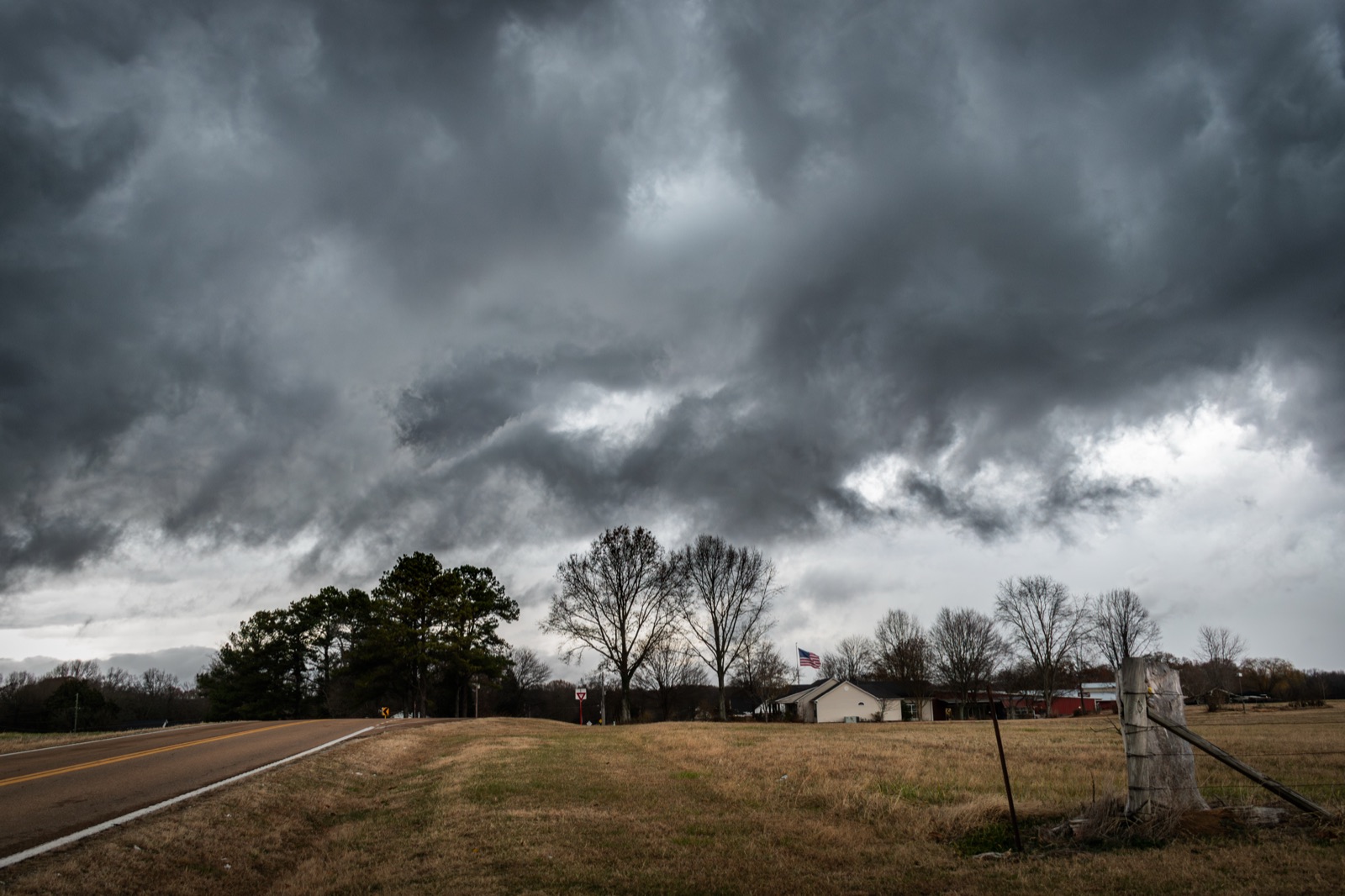 Storm chase, December